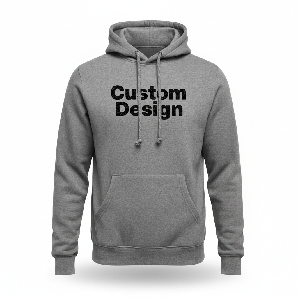 Gray Hoodie Mockup