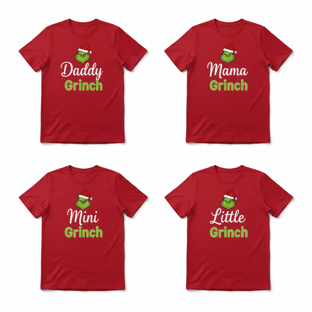 Grinch Family Set Updated