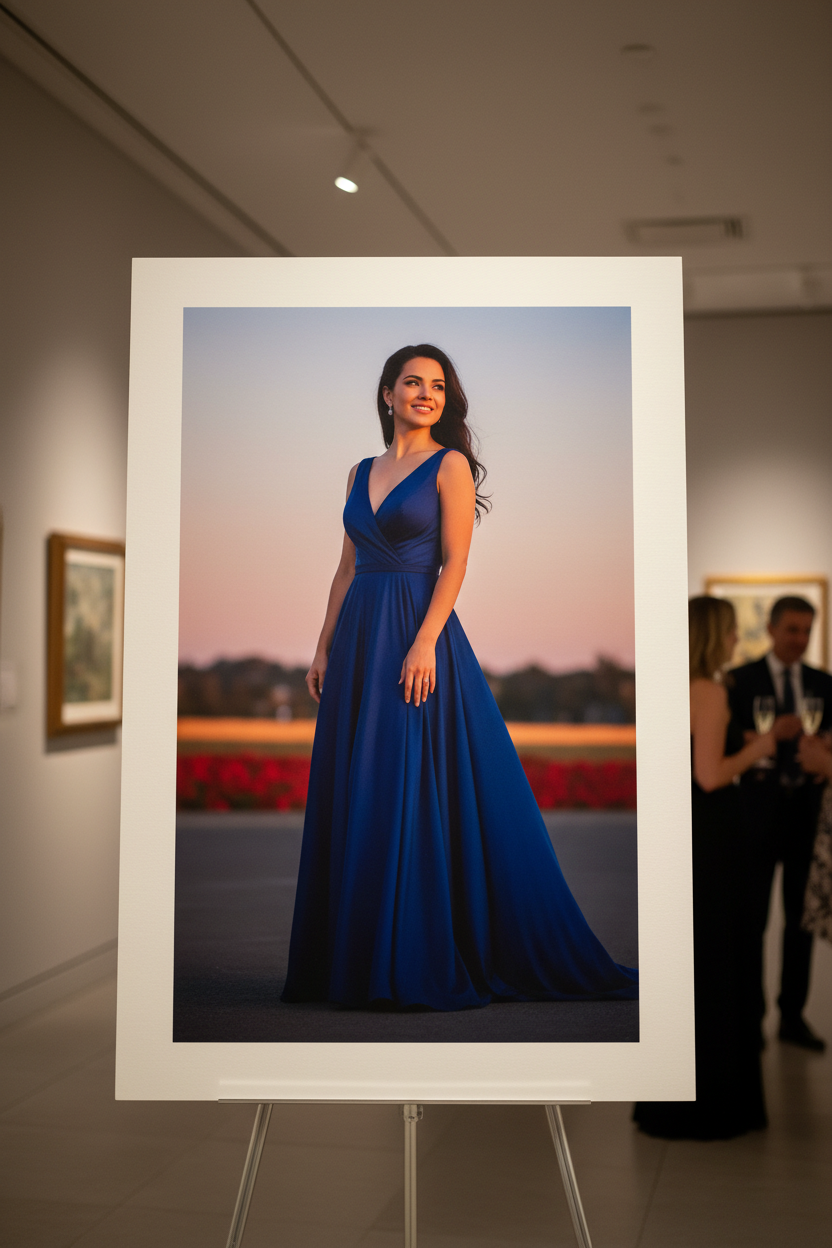 Tall Portrait Print