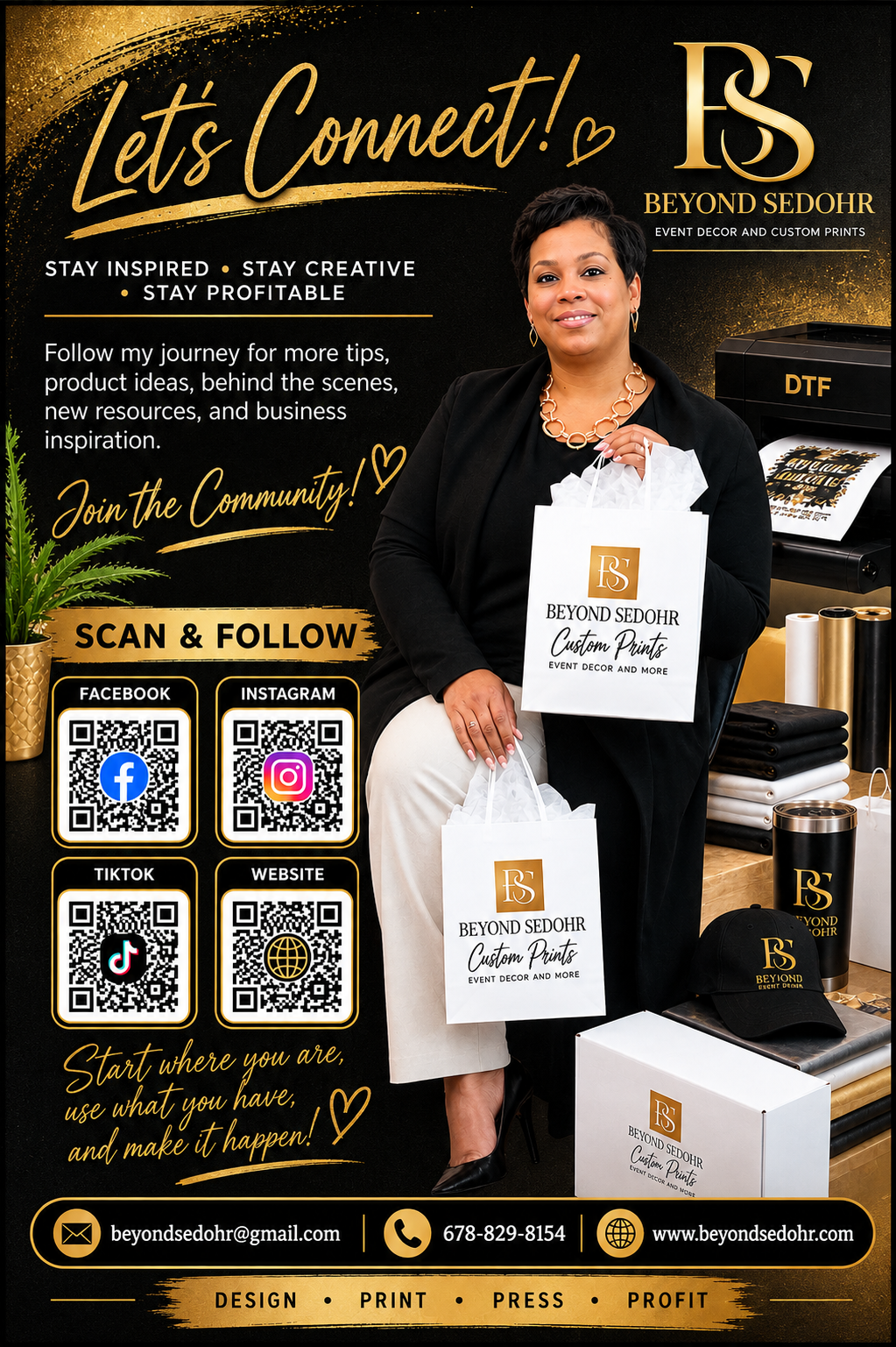 DTF Printing to Profit: The Beyond Sedohr Guide
