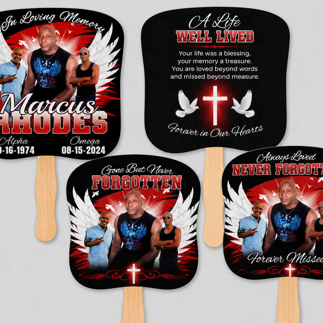 Memorial Custom Items Package | Personalized Keepsakes to Honor Your Loved One