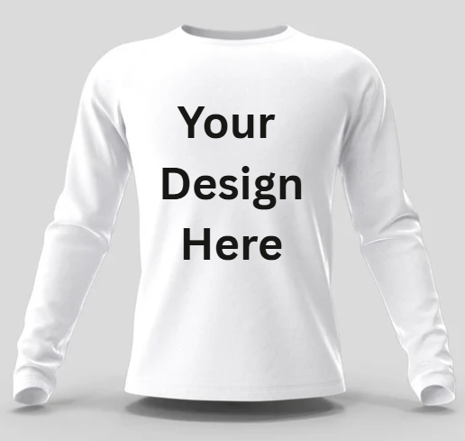 Custom Long Sleeve Tee-Unisex Adult