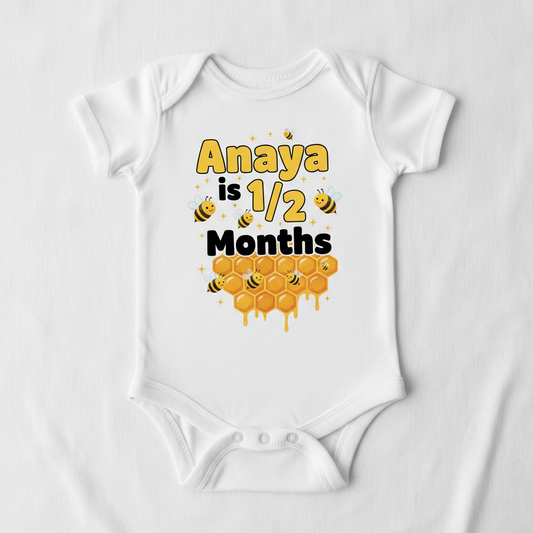 Anaya Bees & Honey Onesie Mockup