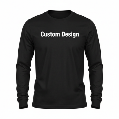Black Long Sleeve Mockup