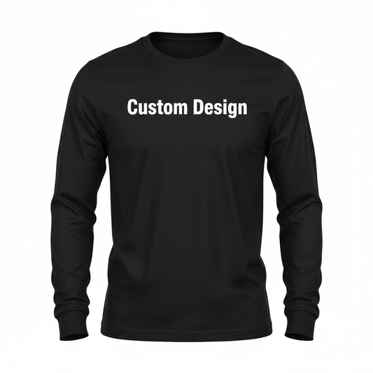 Black Long Sleeve Mockup