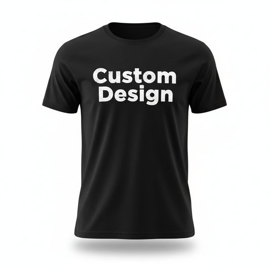 Black Short Sleeve Mockup