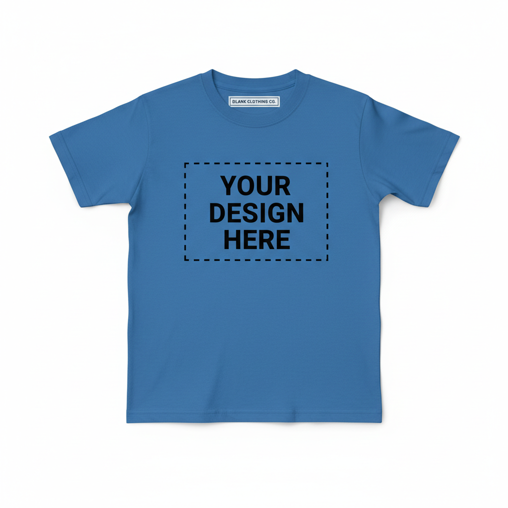 Blue Your Design Here Shirt
