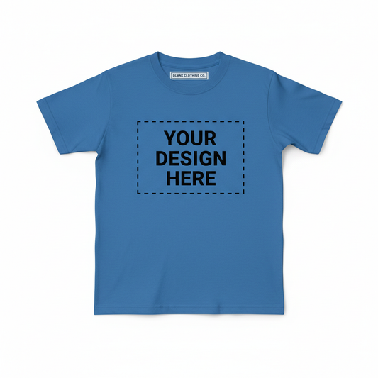 Blue Your Design Here Shirt