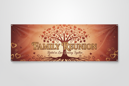Family Reunion Horizontal Banner