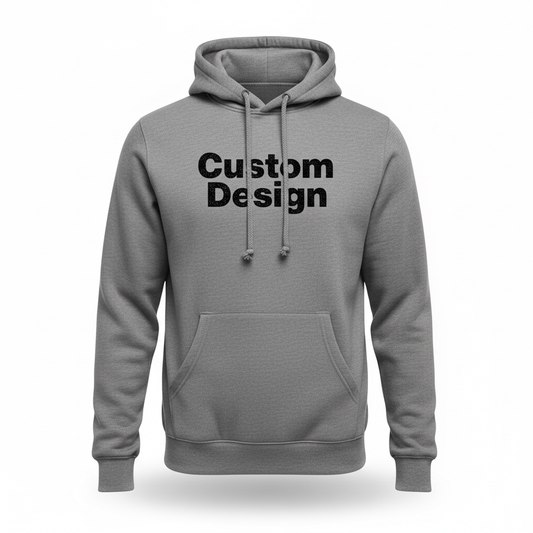 Gray Hoodie Mockup