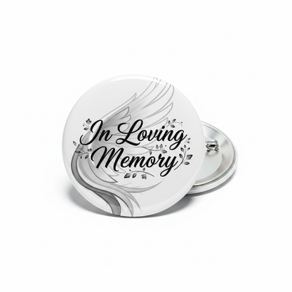 Memorial Button Mockup