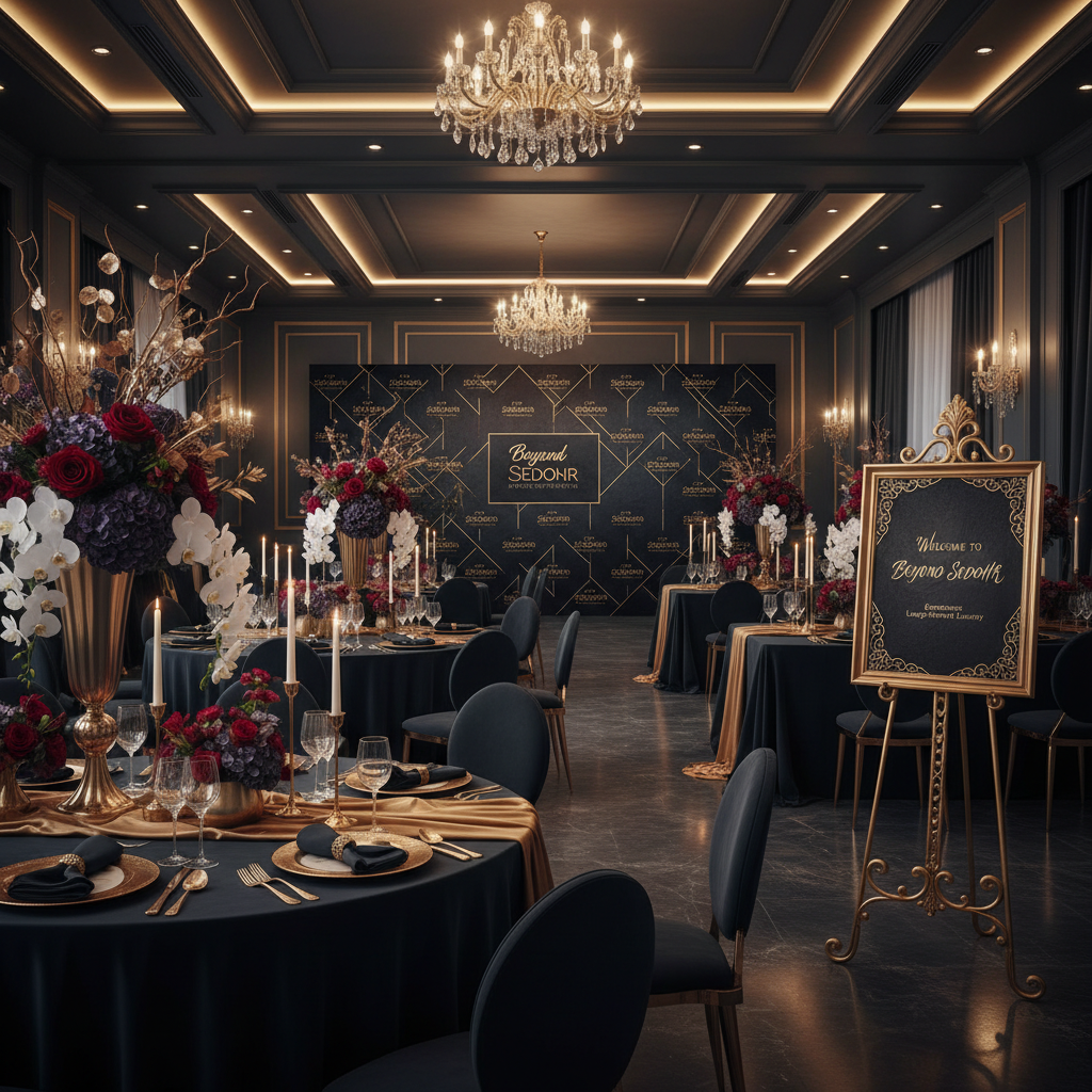 Premium Design – Event Room Mockup